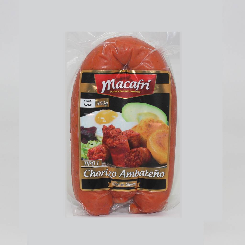 Chorizo Ambateño Tipo I x 300 g