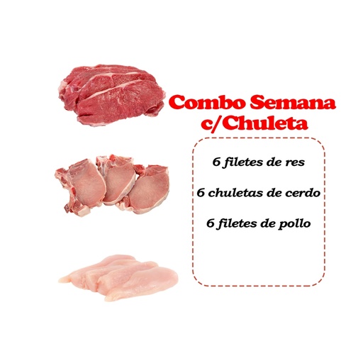 [78621155707114] Combo Semana 1 c/Chuleta